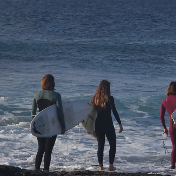 Sesión de fuerza al atardecer